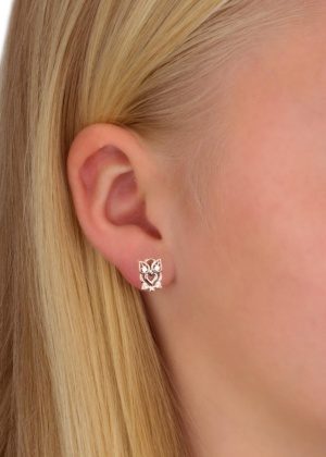 Dondella sterling silver earrings