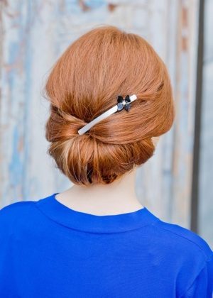 Dondella high quality hair clip with Preciosa pearls