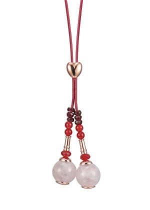 Dondella necklace with semi precious stones
