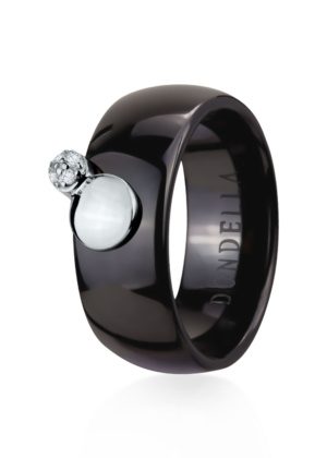 Dondella® kvaliteetsed mustad keraamilised sõrmused naistele
