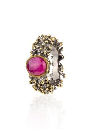 Dondella jewelry with precious stones Spinel. Rings for women
