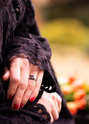 Dondella keraamilised hõbedast sõrmused - ehted ja sõrmused naistele. Kingitused naistele