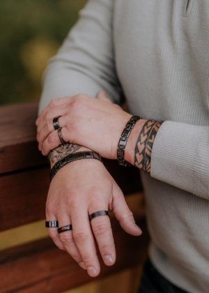 Leomani Ceramic bracelets for men