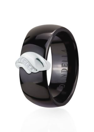 Dondella® kvaliteetsed mustad keraamilised sõrmused naistele